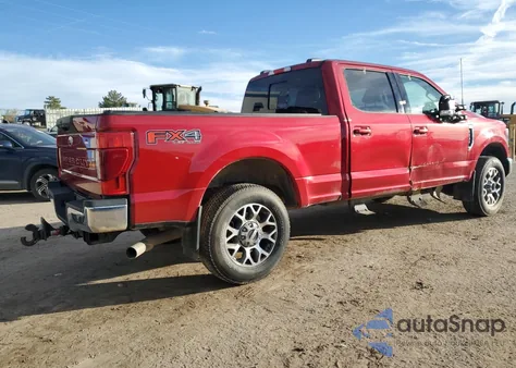 2022 Ford F250 Super Duty из США, поврежденный, VIN 1FT7W2BN7NEF21356